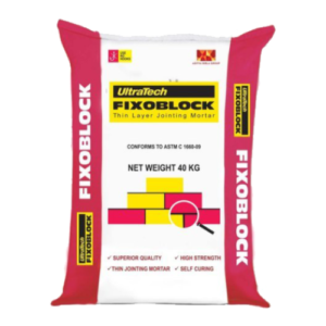 UltraTech FixoBlock Jointing Mortar – 40Kg Bag